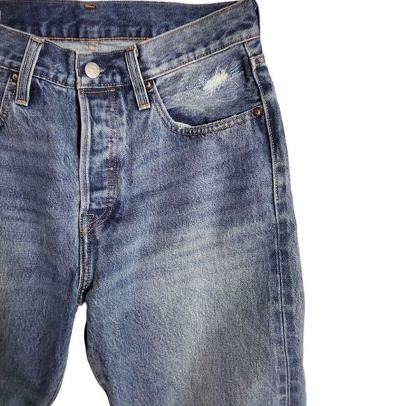 LEVIS 501® High Rise Straight Jean Size 27 - Picture 4 of 15